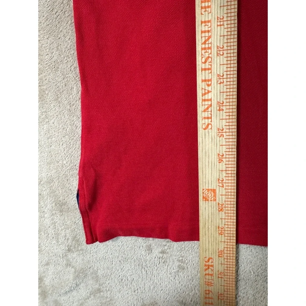 Polo Ralph Lauren PRL-NYC Triple Pony Polo Shirts Men 2XB Big‎ Red Gold Crest #3